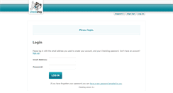 Desktop Screenshot of fetch.checkdog.com
